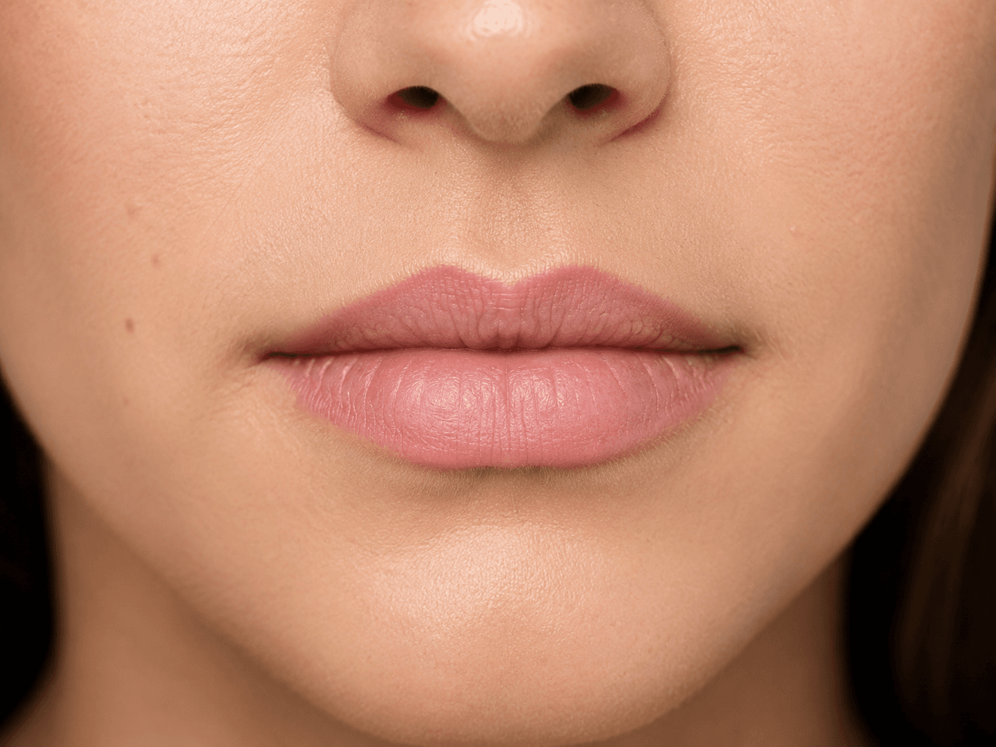 Lip blush — colour restored — before